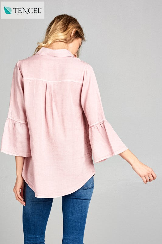 Bell Sleeve Top
