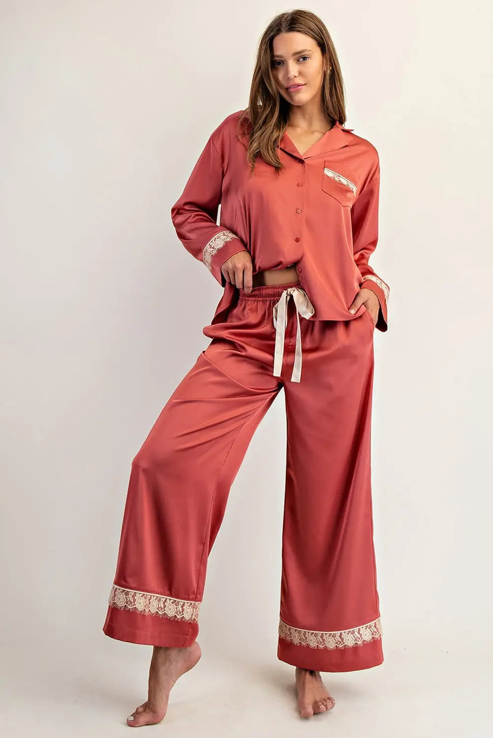 Chenille Pajama Set