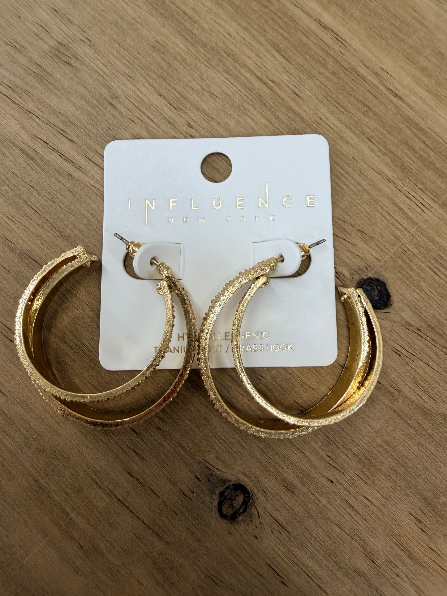 Double Hoop Earring