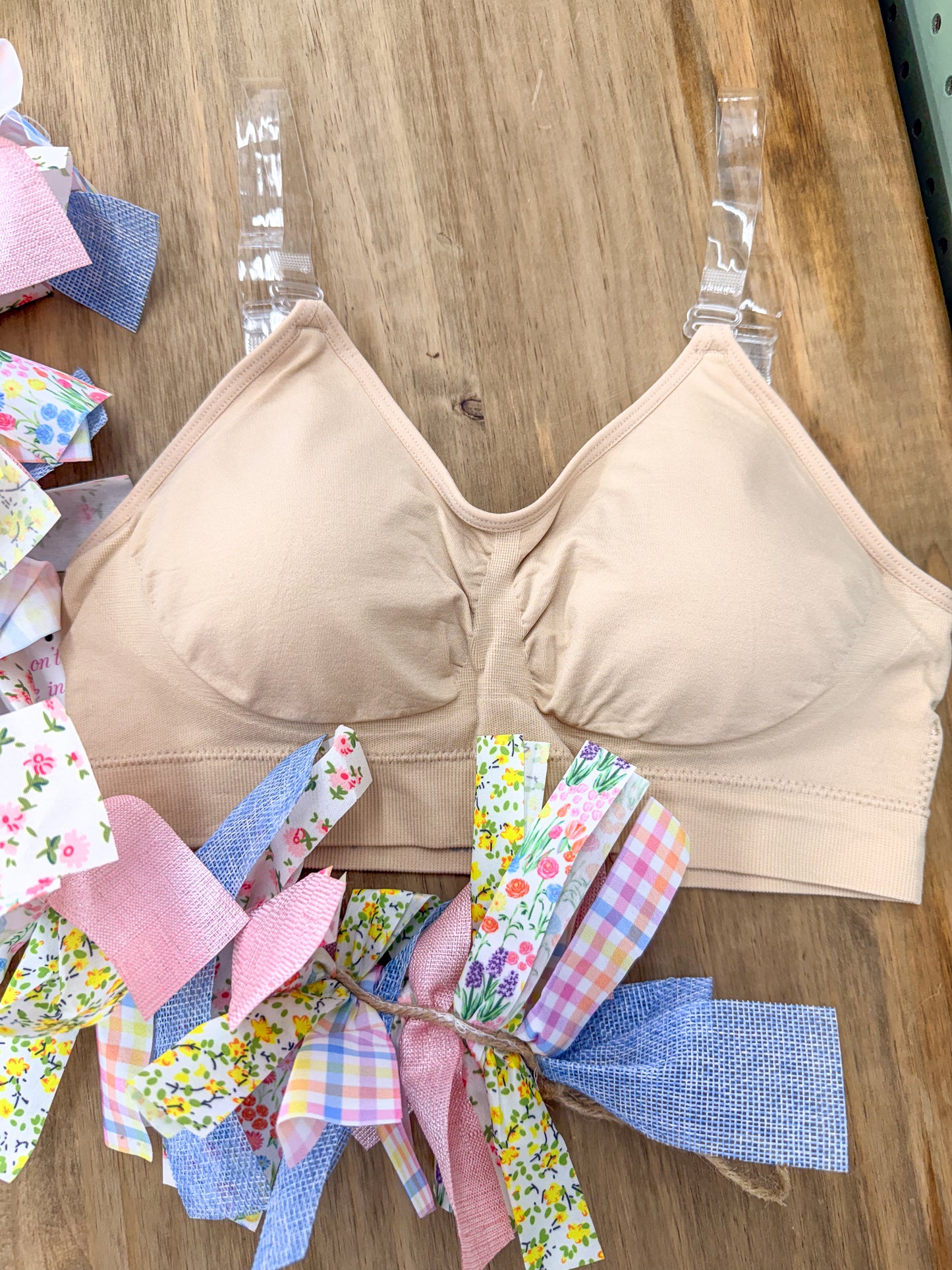 Nude Clear Strap Strap-It