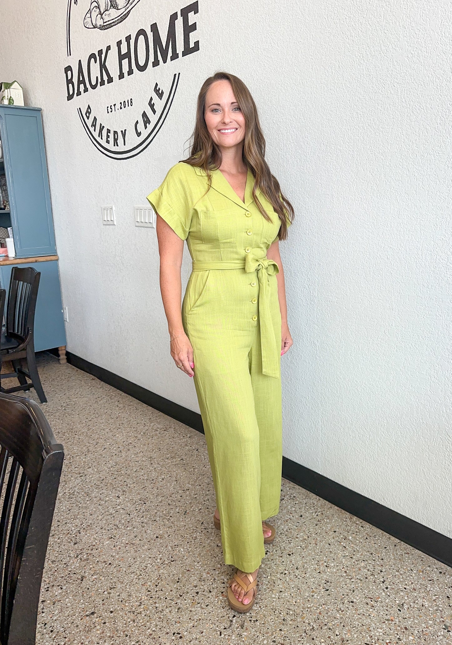 Pistachio Jumpsuit