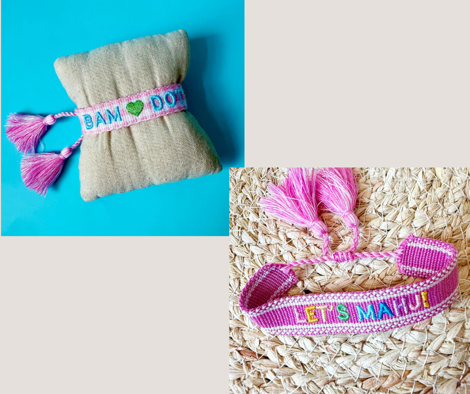 Mahjong Woven Bracelet