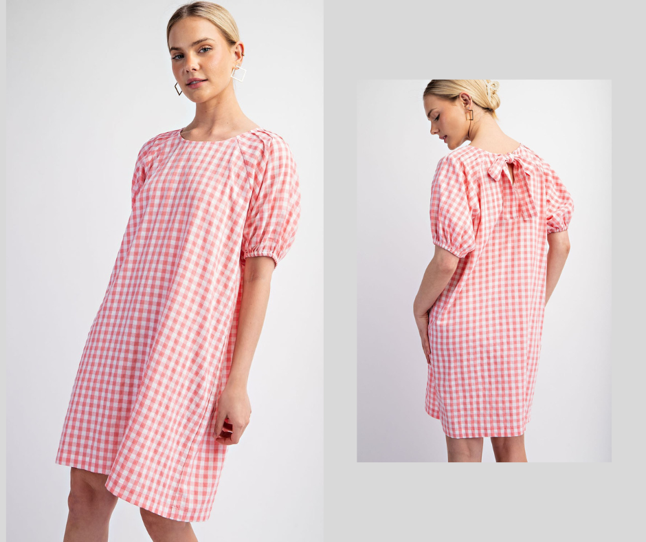 Gingham Dress