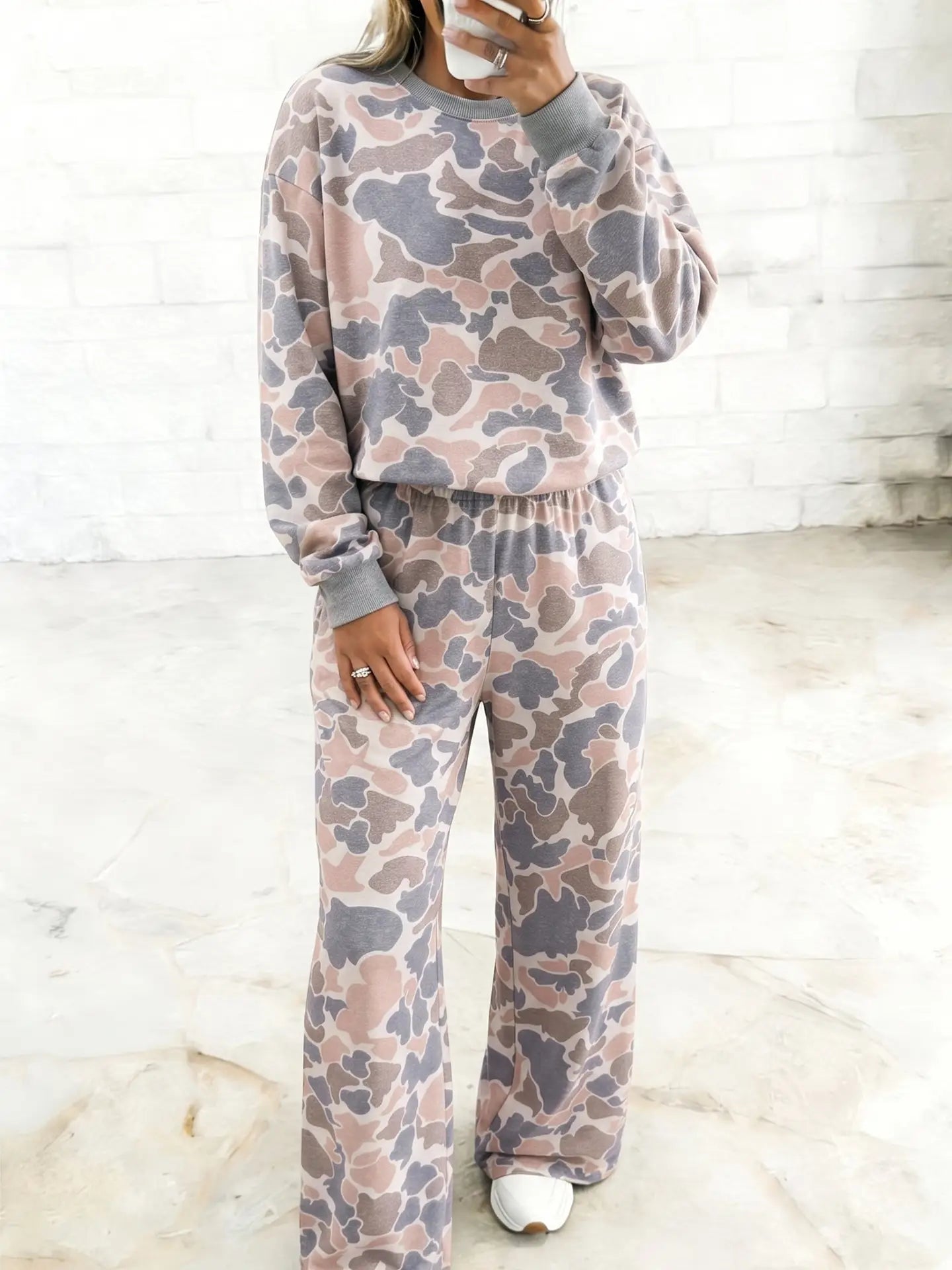 Camo Long Set