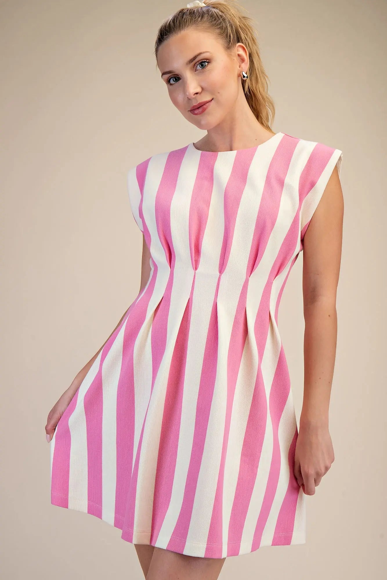 Pink Stripe Dress