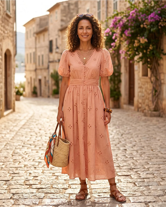 Eyelet Dress
