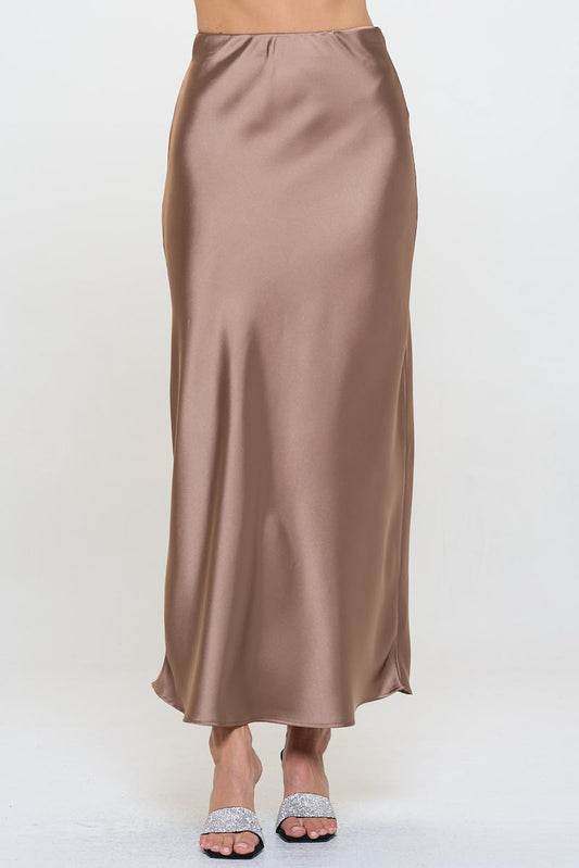 Silky Maxi Skirt
