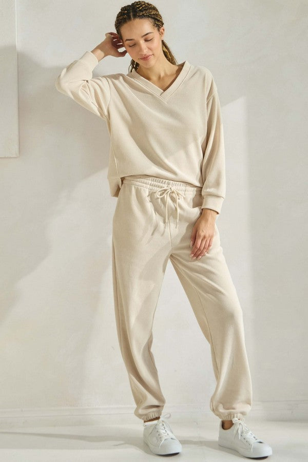 Corduroy Jogger Set