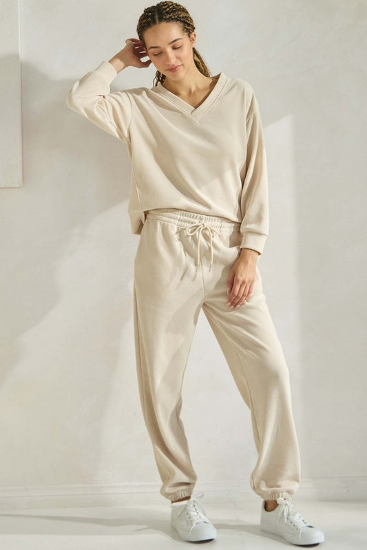 Corduroy Jogger Set