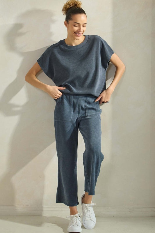 Cropped Pant set