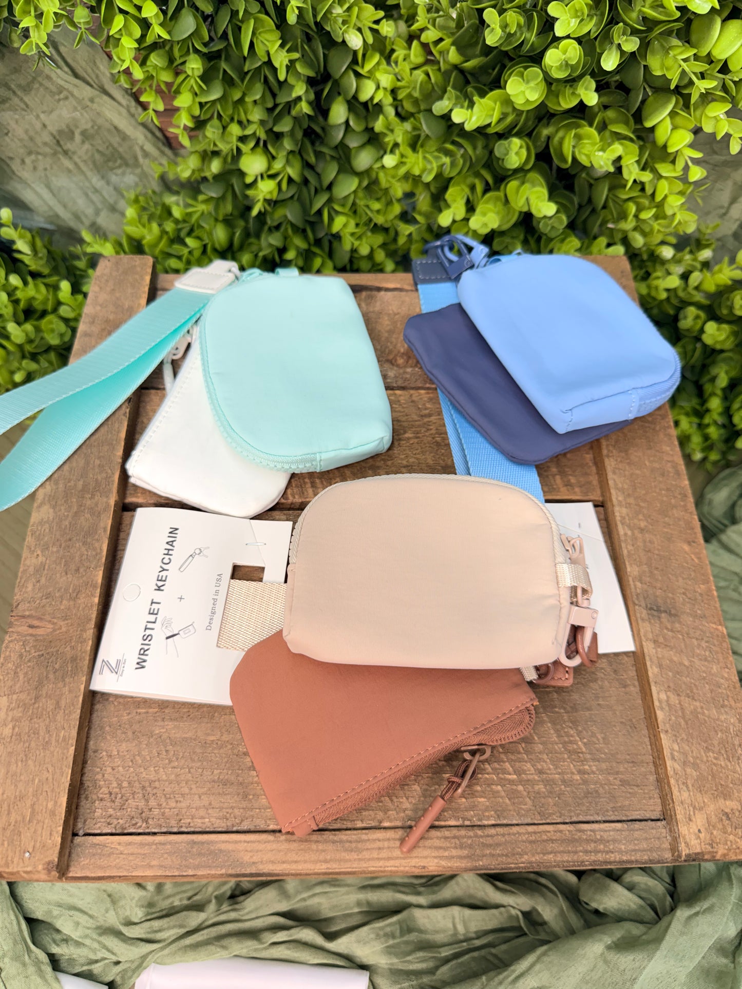 Dual Pouch Wristlet