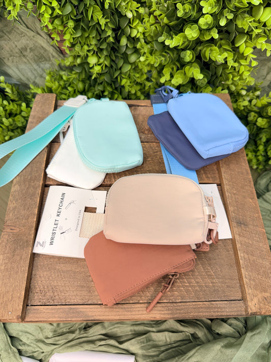 Dual Pouch Wristlet