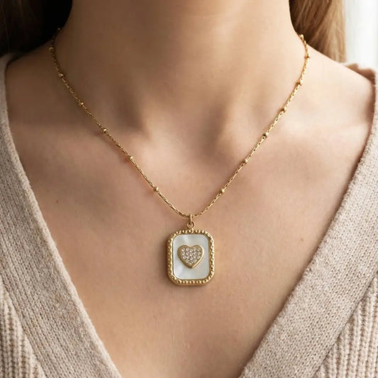 Mother Pearl Necklace