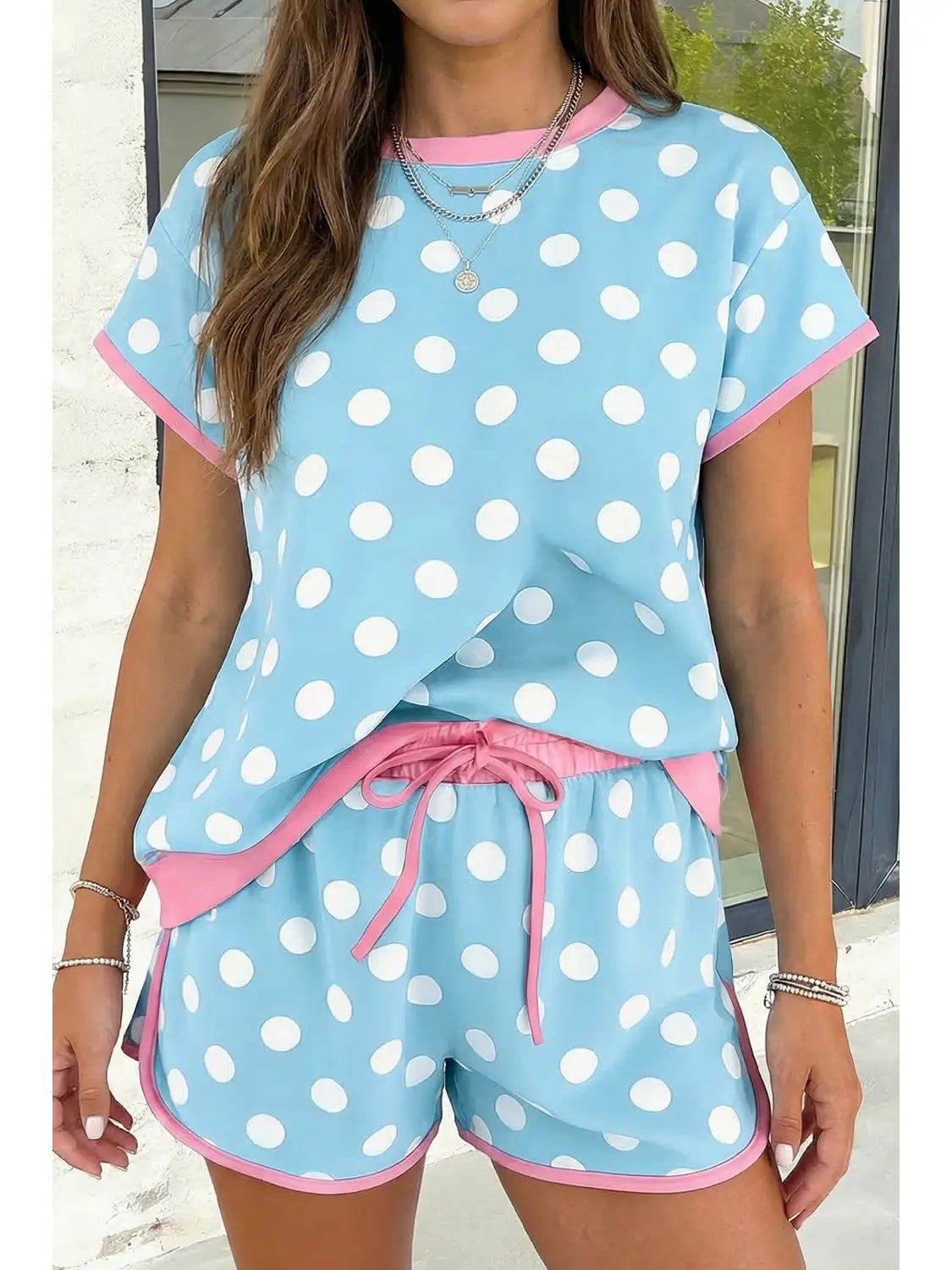 Polka Dot Short Set
