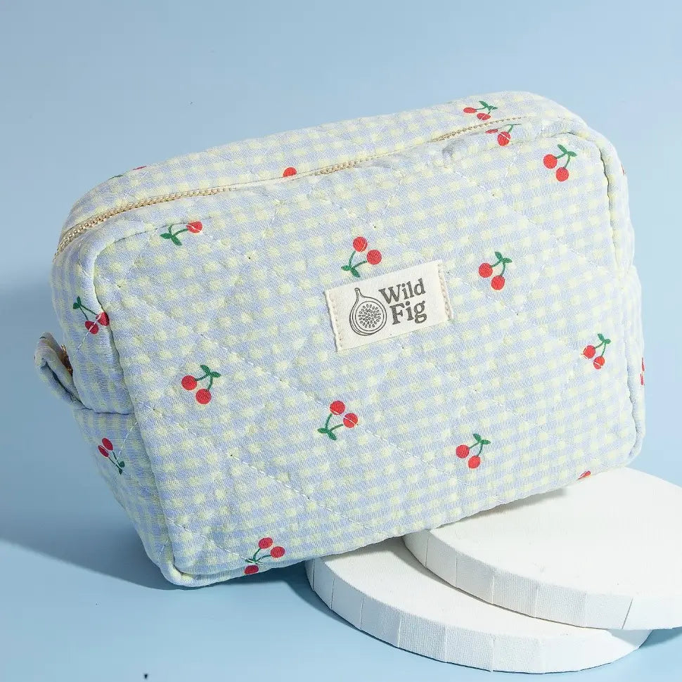 Cherry Cosmetic Bag