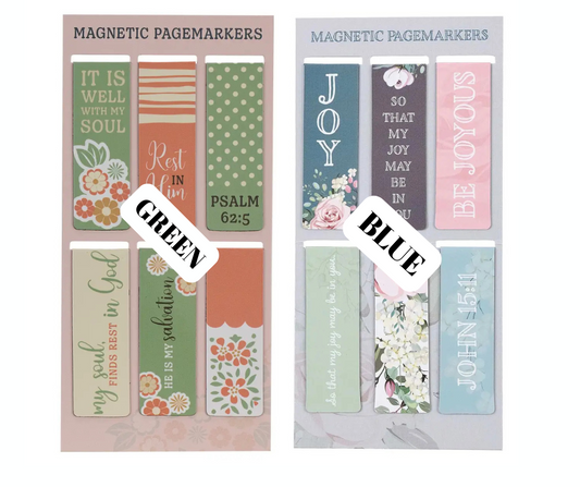 Magnetic Bookmark Set