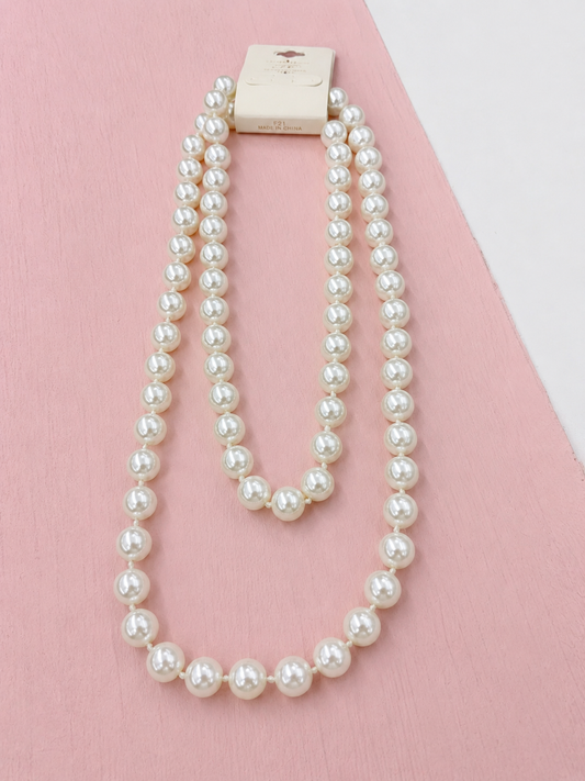 Large Pearl Necklace