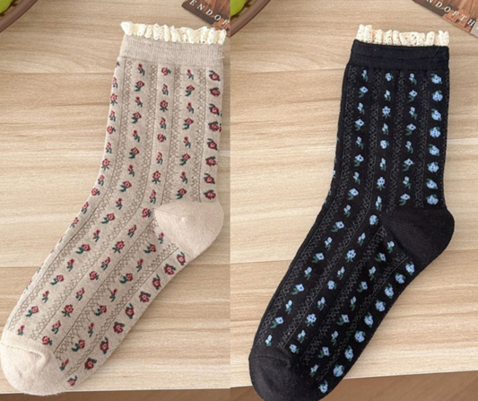 Floral Socks