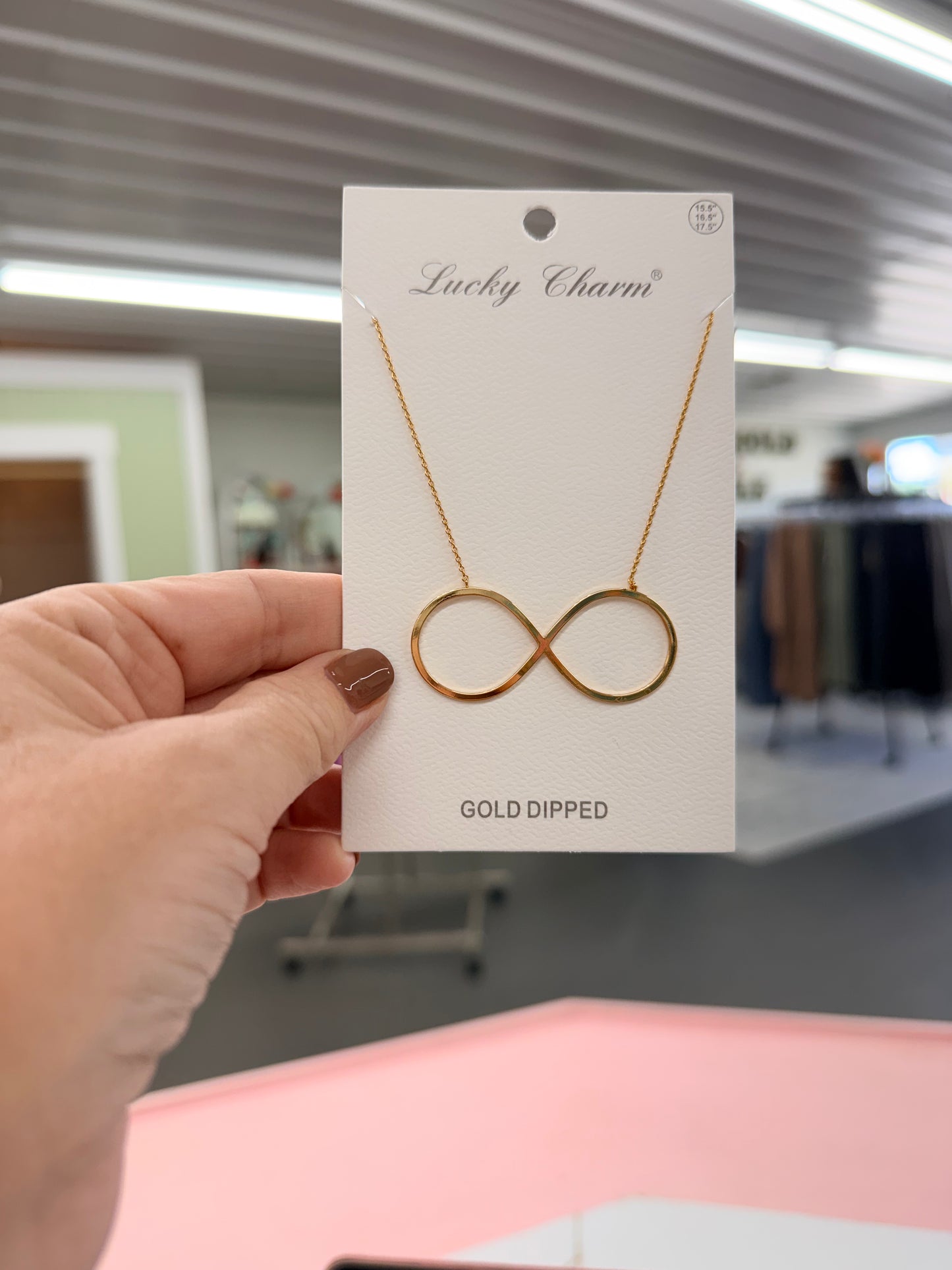 Infinity Circle Necklace