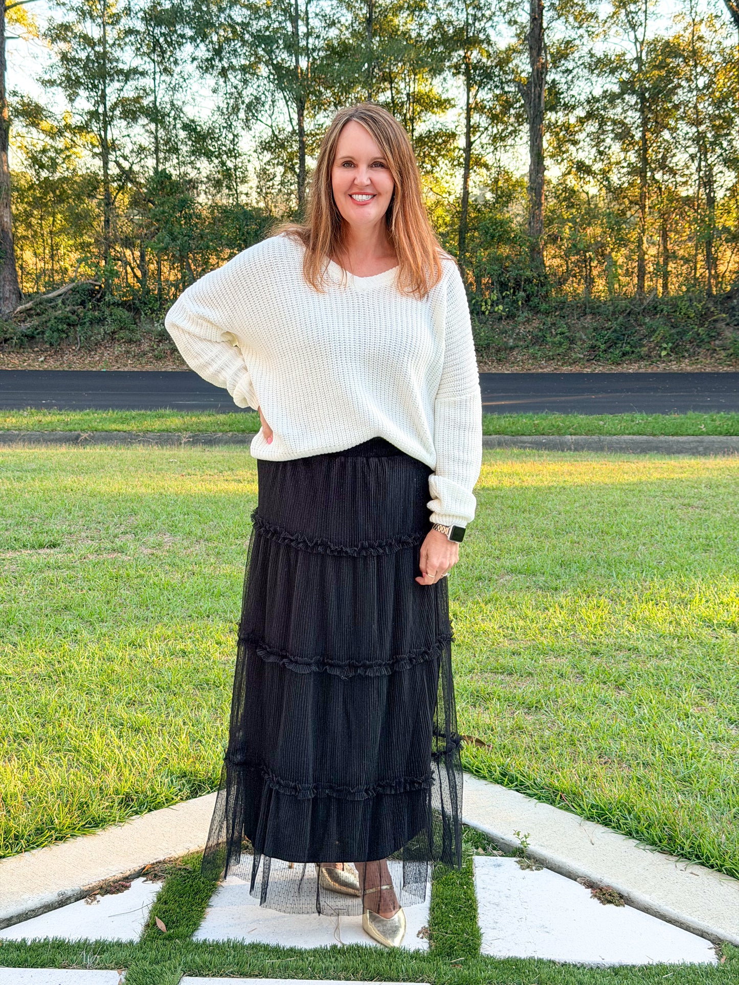 Polkadot Tulle Skirt