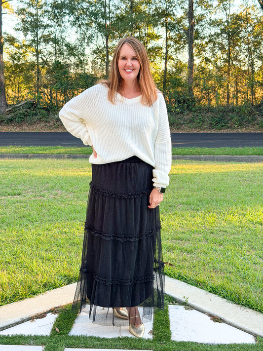 Polkadot Tulle Skirt