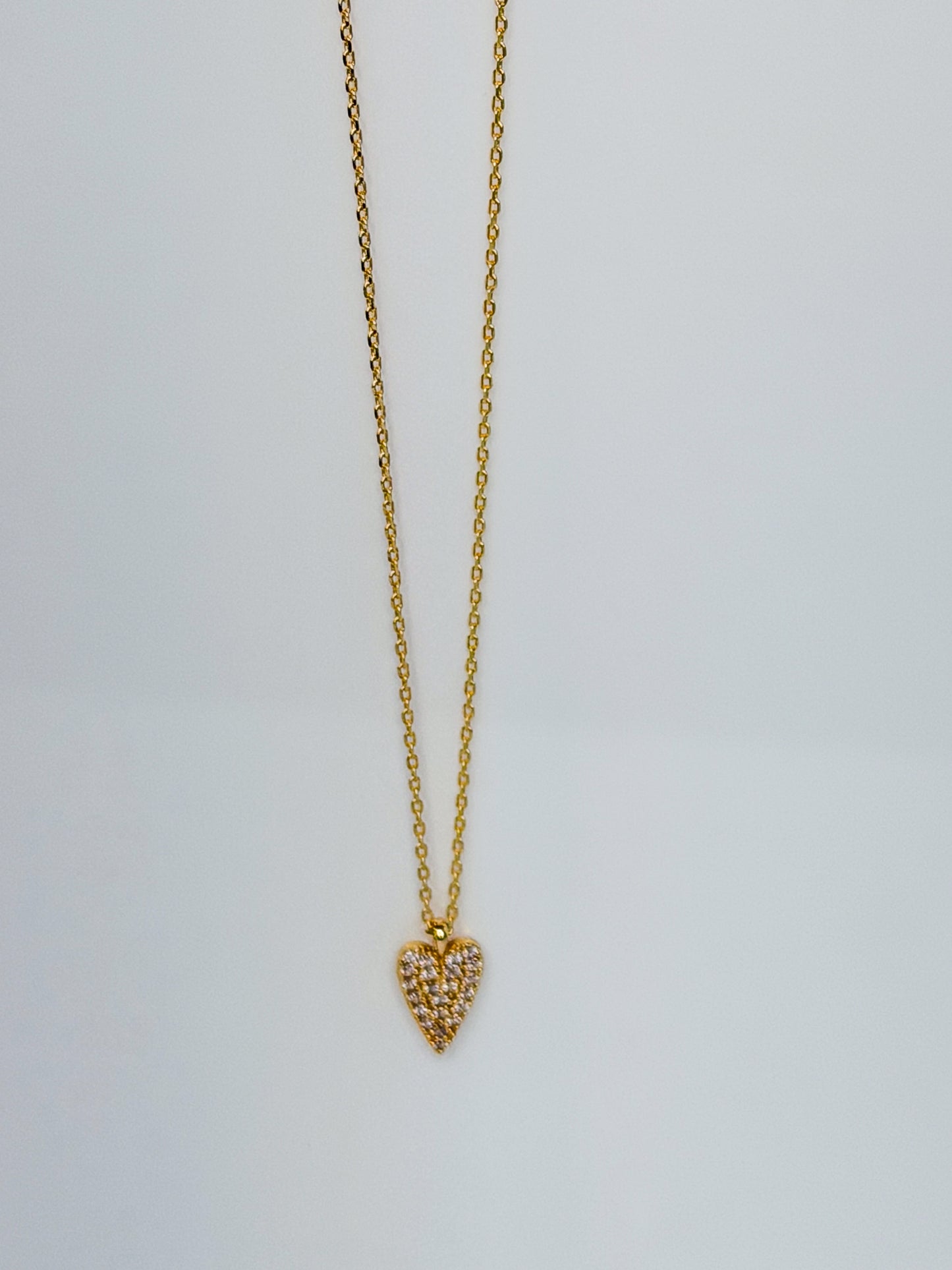 CZ Heart Necklace