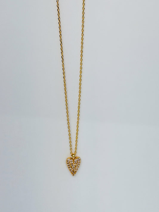 CZ Heart Necklace