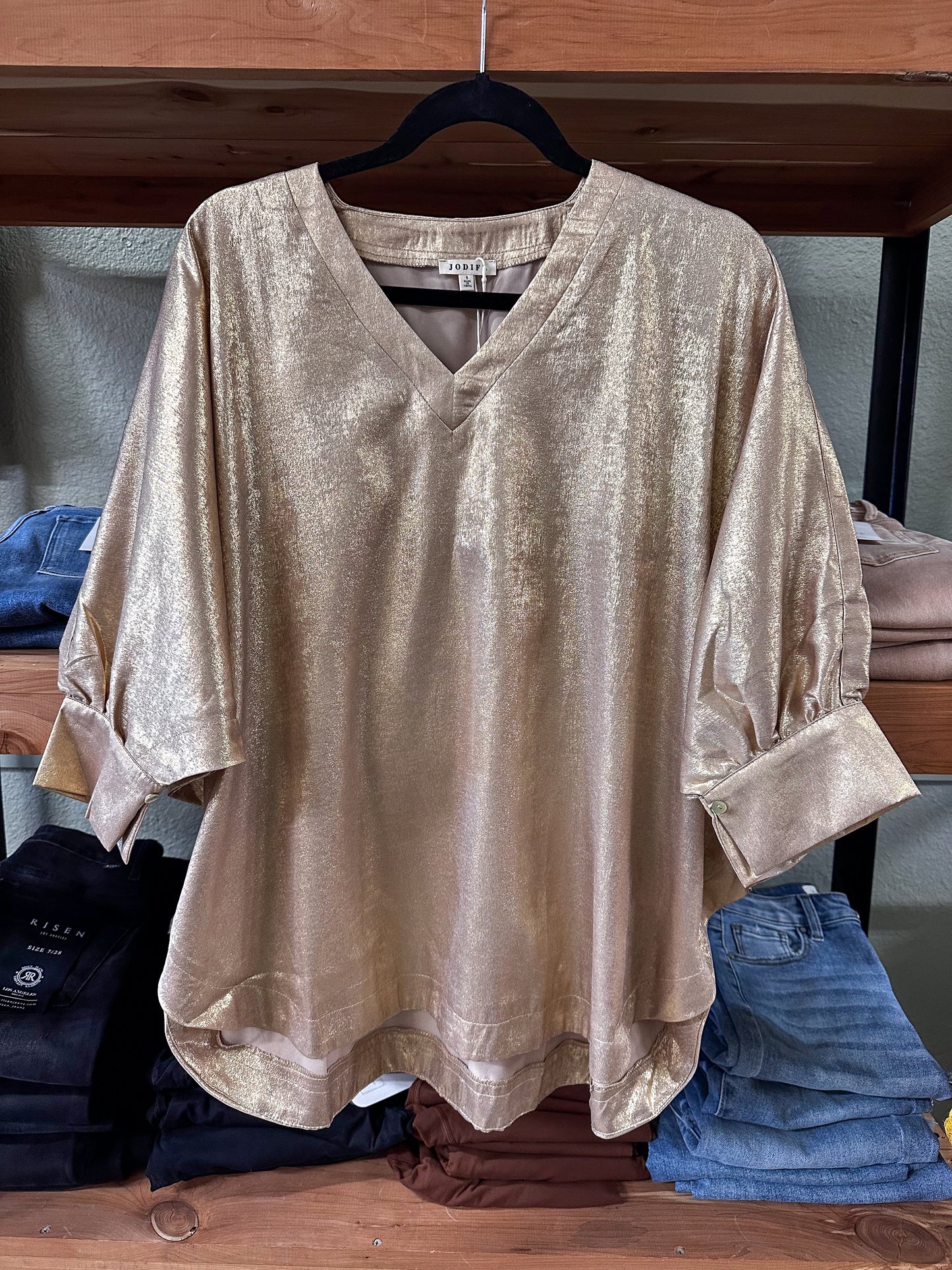 Metallic Top