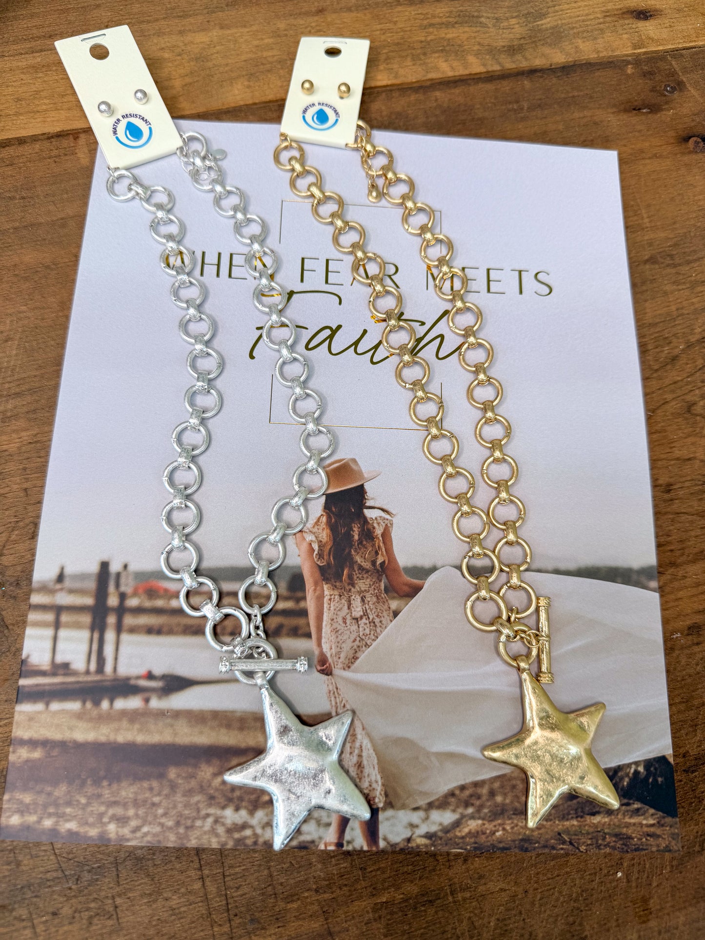 Vintage Star Necklace