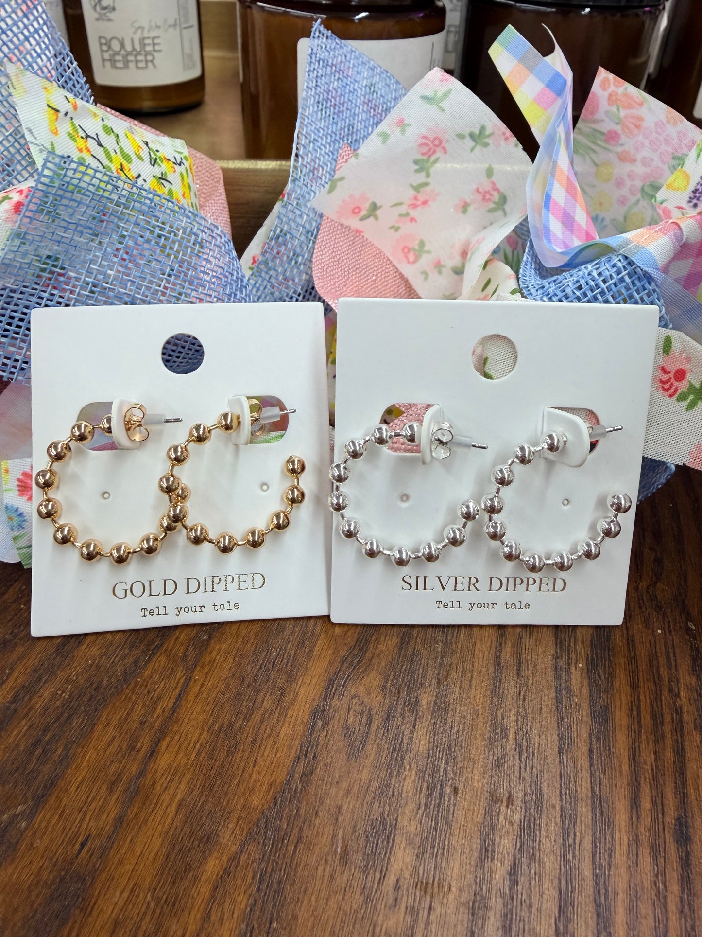 Single Beaded Earrings