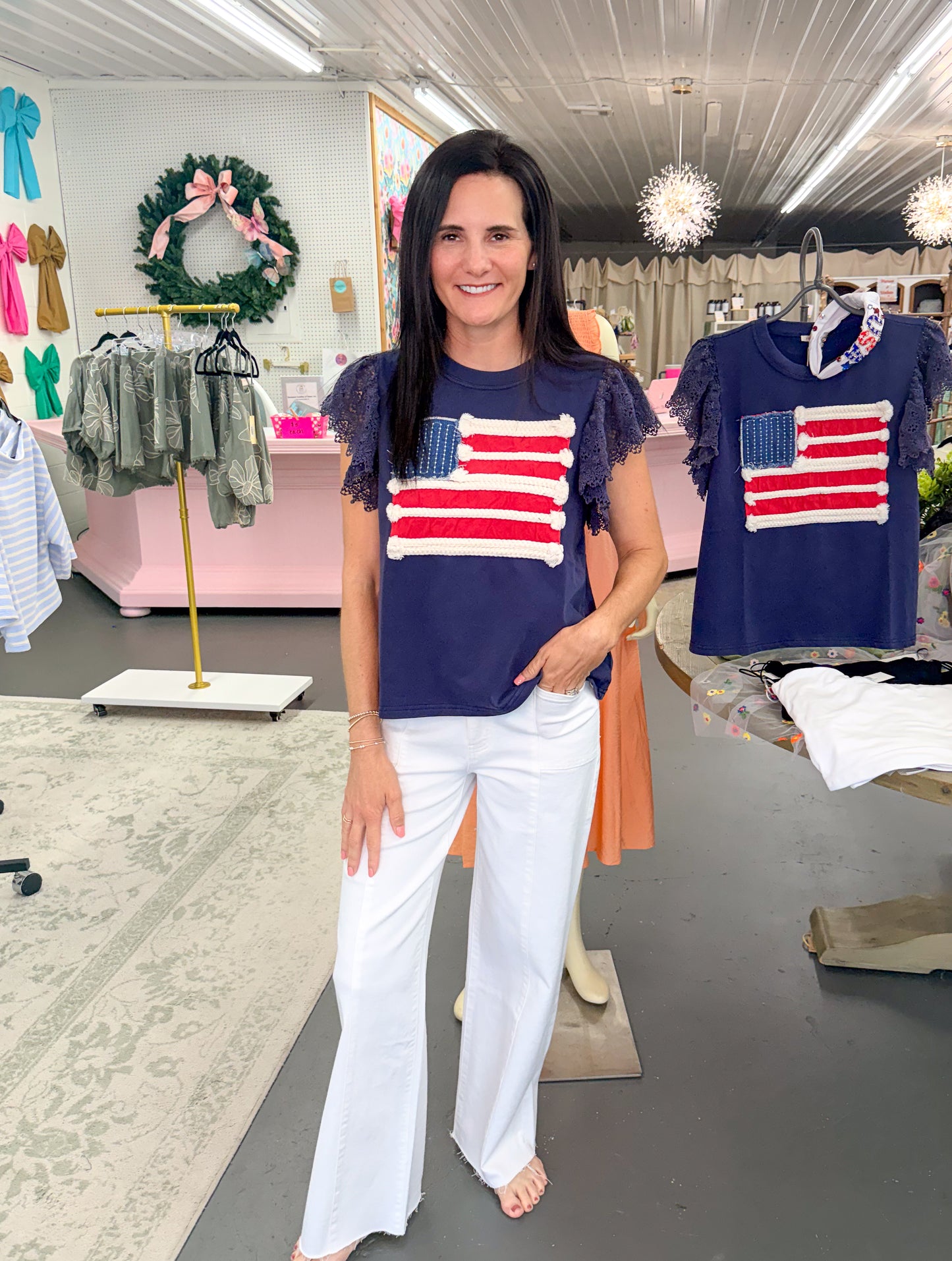 American Flag Top