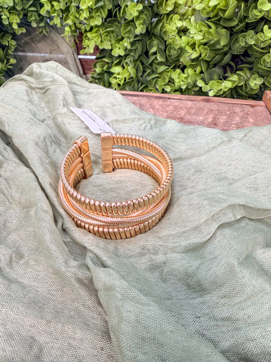 4 Layer Cuff Bracelet