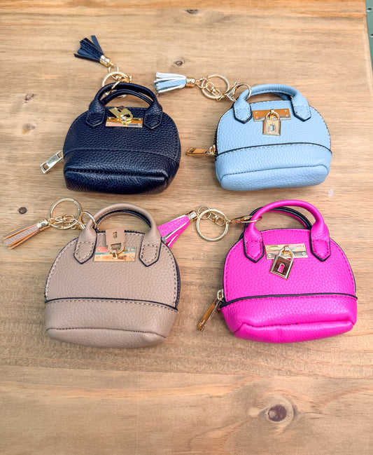 Mini Purse Key Chain