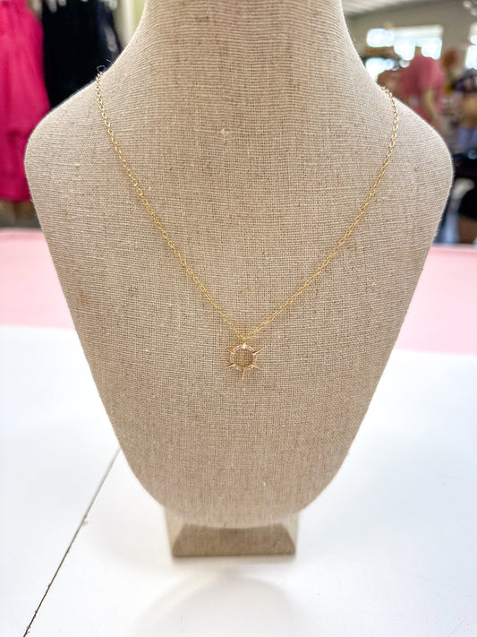 Sun Spike Necklace