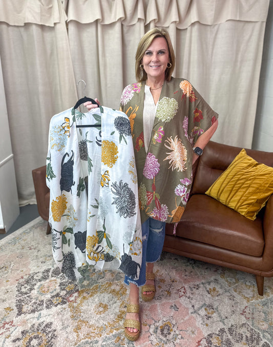 Floral Kimono
