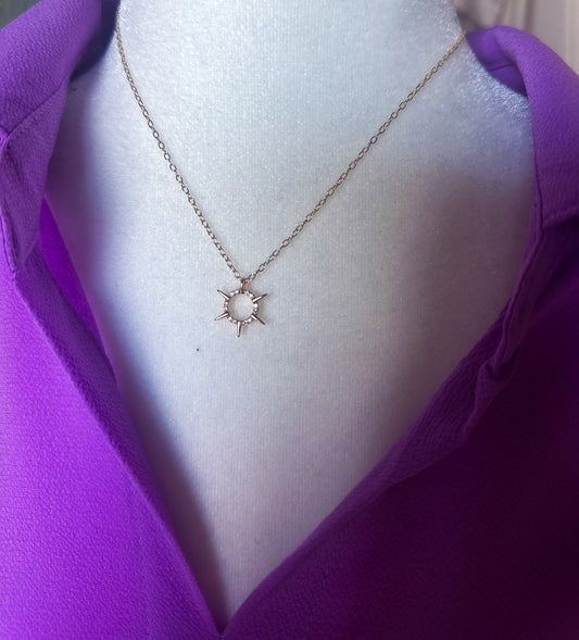 Sun Spike Necklace