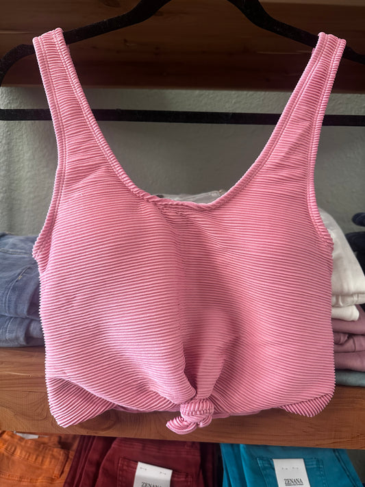 Pink Swim Top