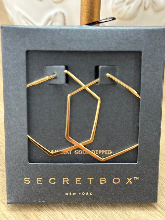 Octagon Earrings