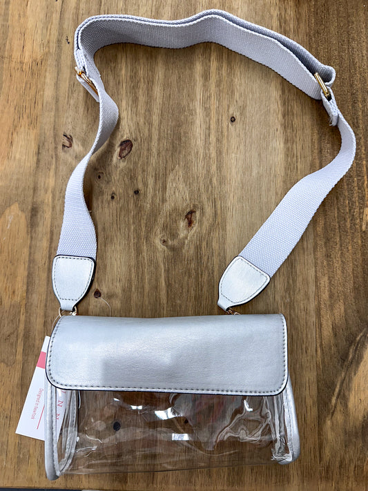 Silver Clear Purse
