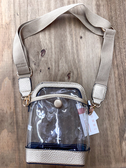 Gold Clear Purse