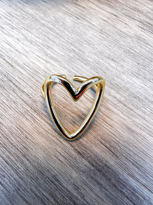 Heart Cut-Out Ring