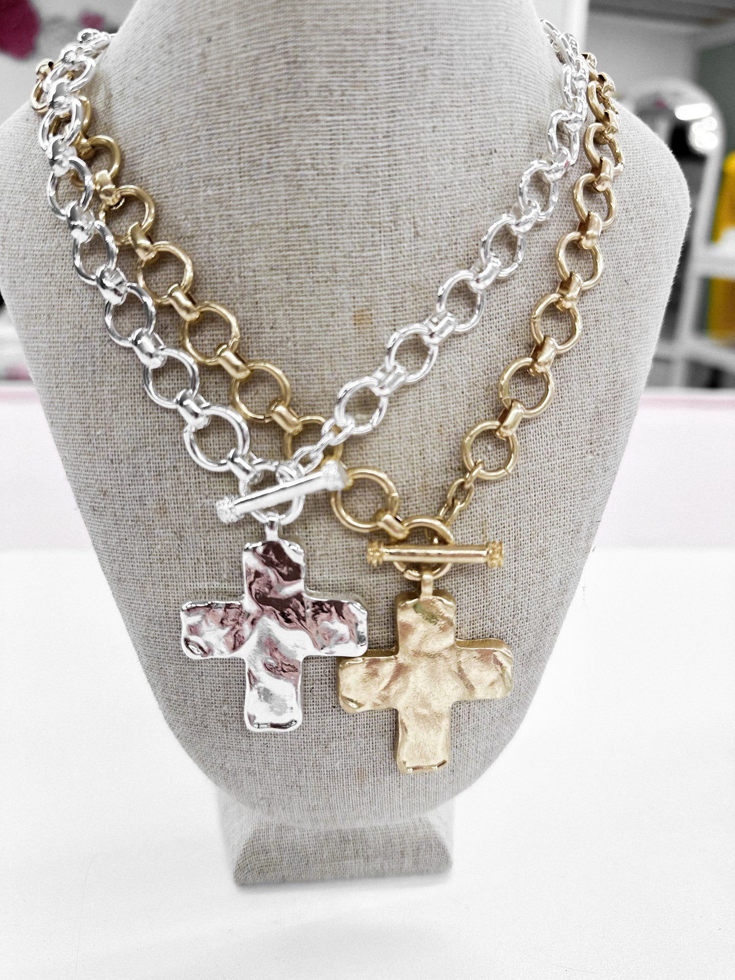 Vintage Cross Necklace