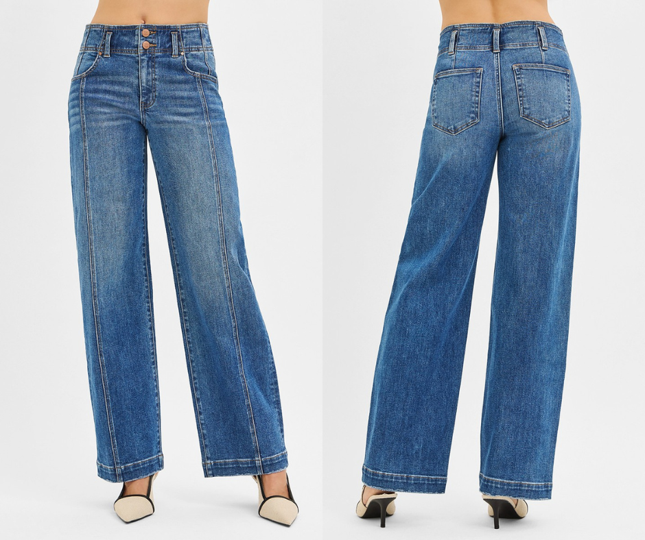 Risen Seam Jeans