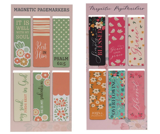 Magnetic Bookmark Set