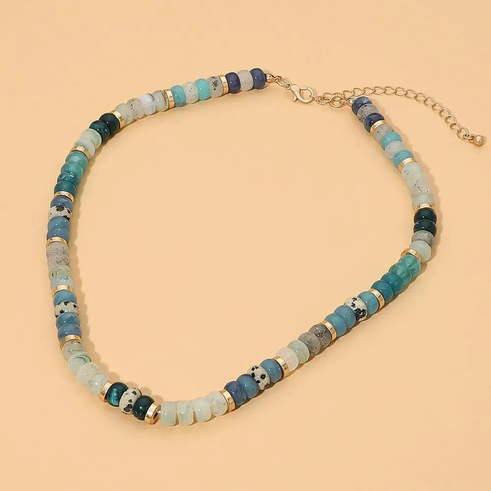Boho Beaded Necklace