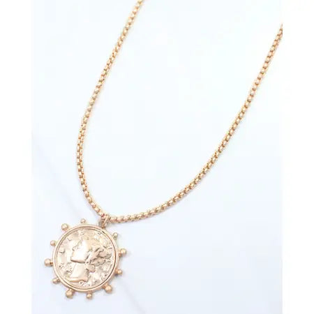 Celia Coin Necklace