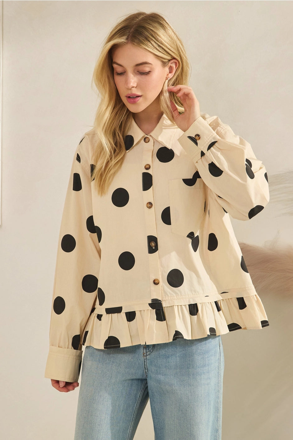 Polka Dot Top