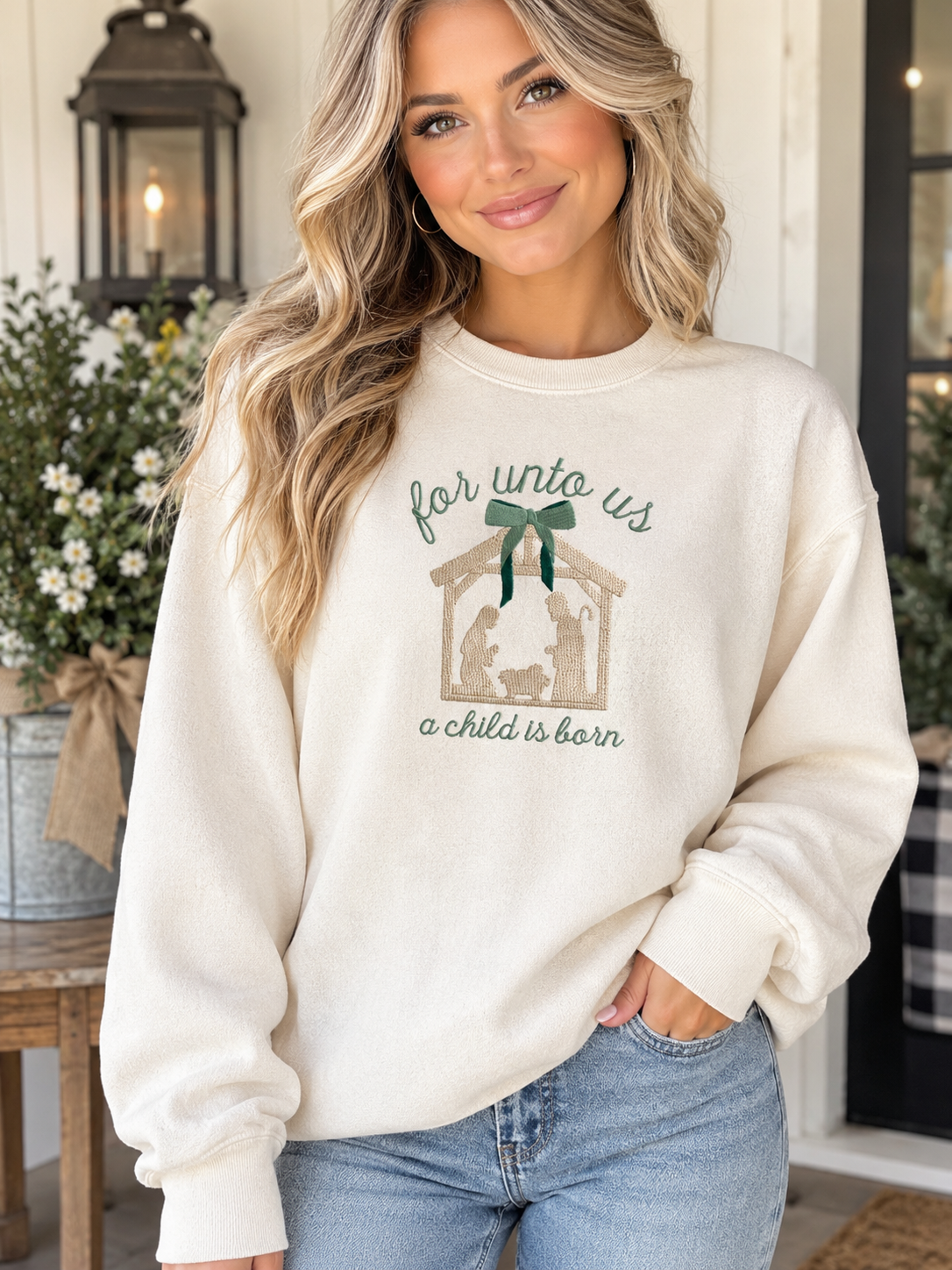 Unto Us Sweatshirt